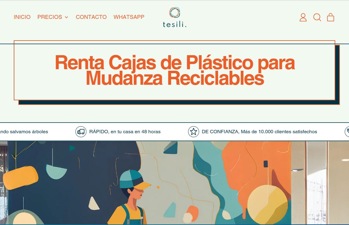 Renta cajas tesili